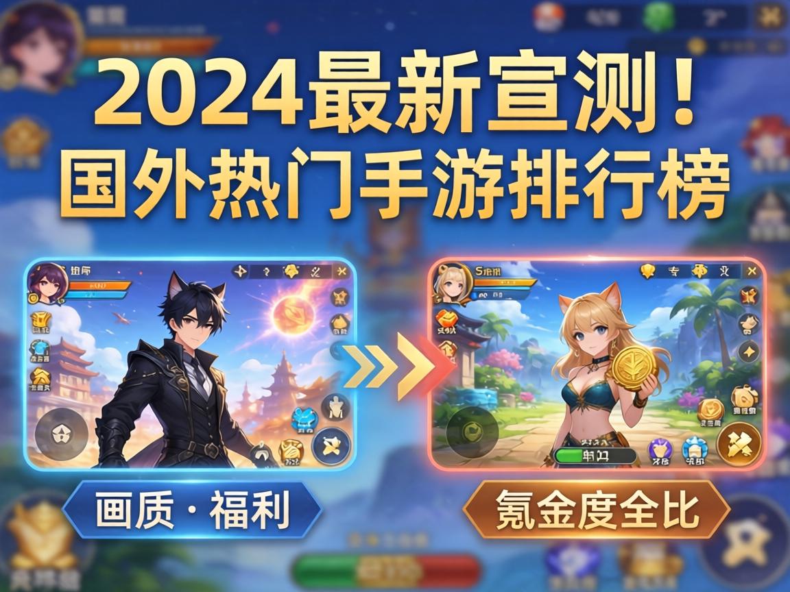 国外热门手游排行榜