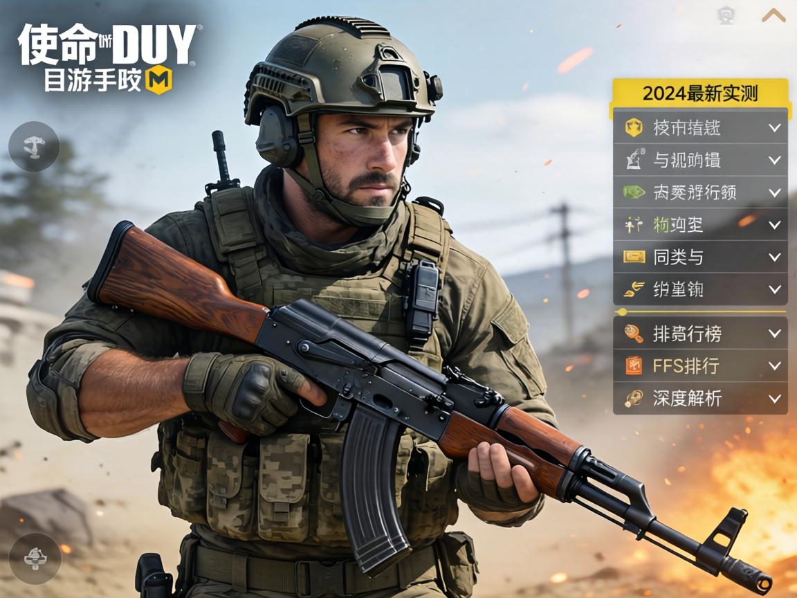 使命召唤手游有AK吗?2024最新实测与同类FPS排行榜深度解析