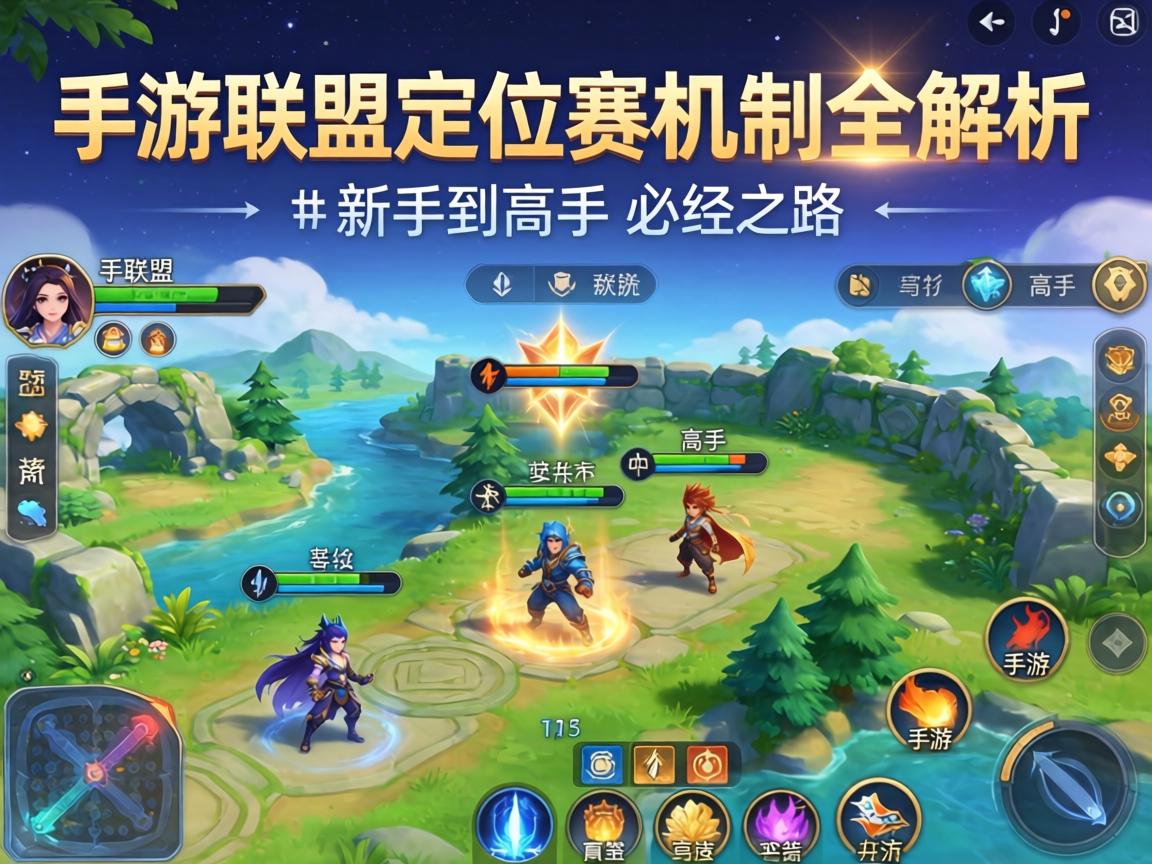 手游联盟的定位赛机制全解析，从新手到高手的必经之路