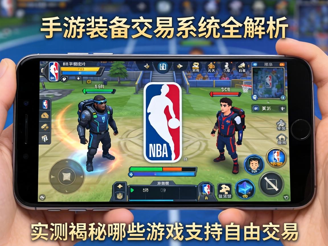 NBA手游装备交易系统全解析，实测揭秘哪些游戏支持自由交易