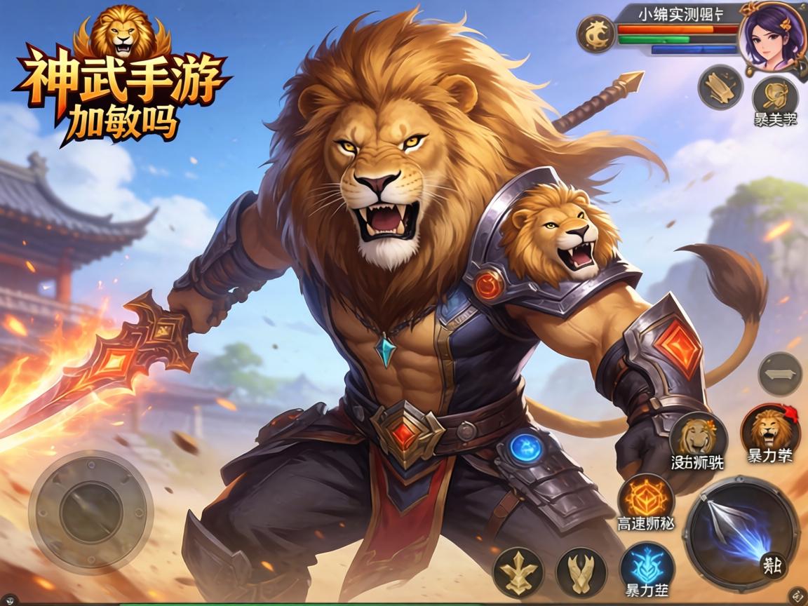 神武手游狮子加敏吗？小编实测揭秘高速狮驼的暴力美学