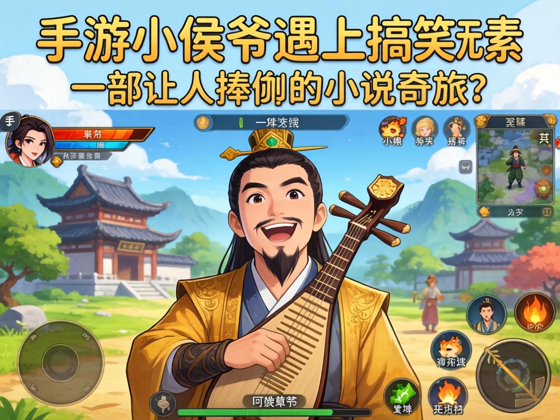 当手游小侯爷遇上搞笑元素，一部让人捧腹的小说奇旅