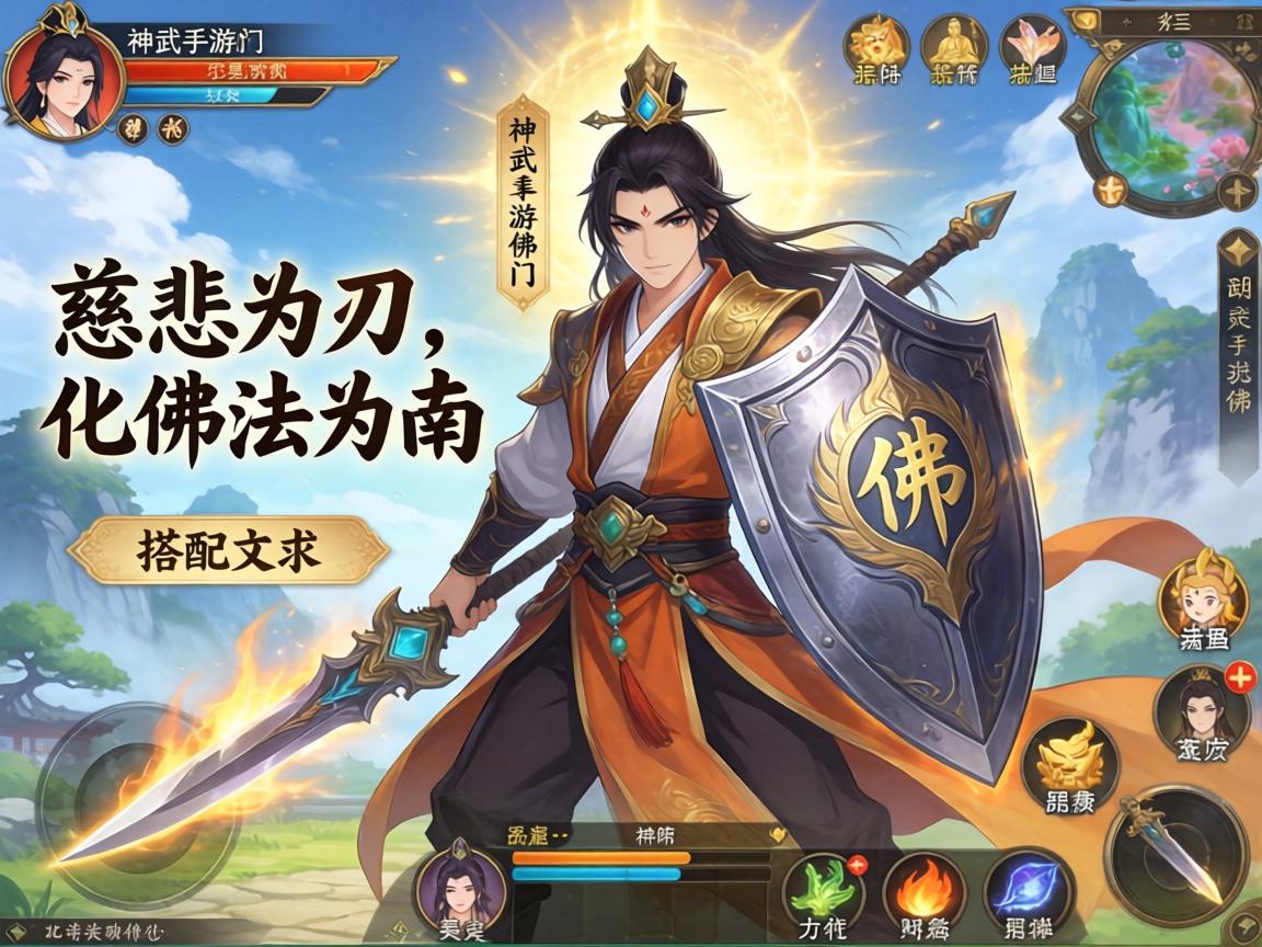 神武手游佛门特技搭配指南，以慈悲为刃，化佛法为盾