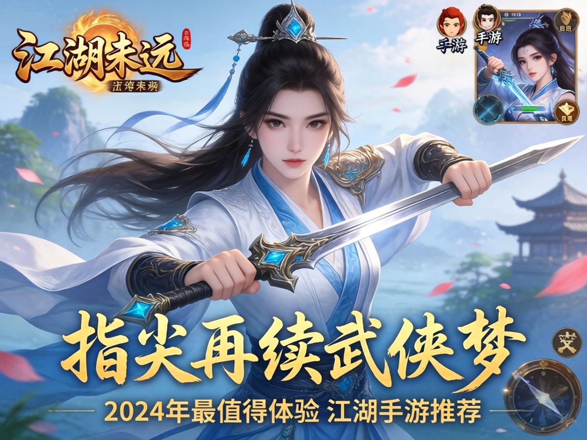 江湖未远，指尖再续武侠梦——2024年最值得体验的江湖手游推荐