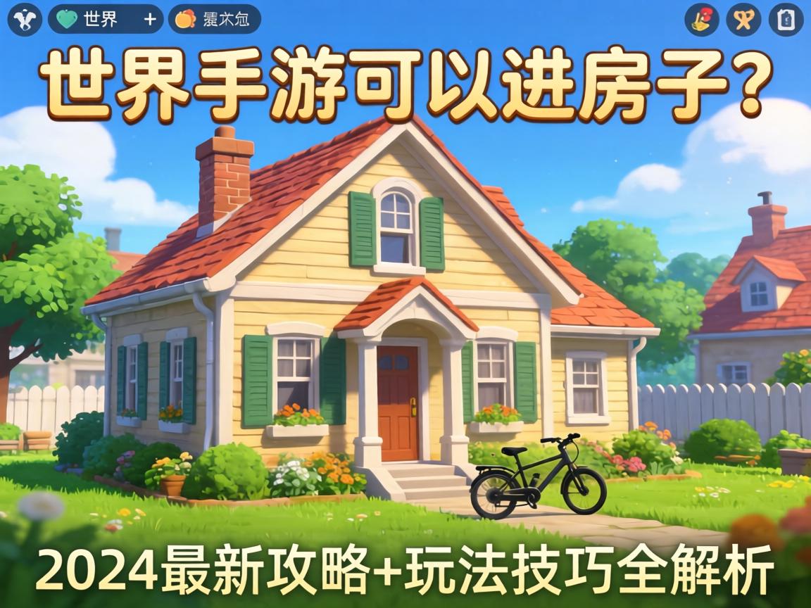 大世界手游可以进房子吗？2024最新攻略+玩法技巧全解析