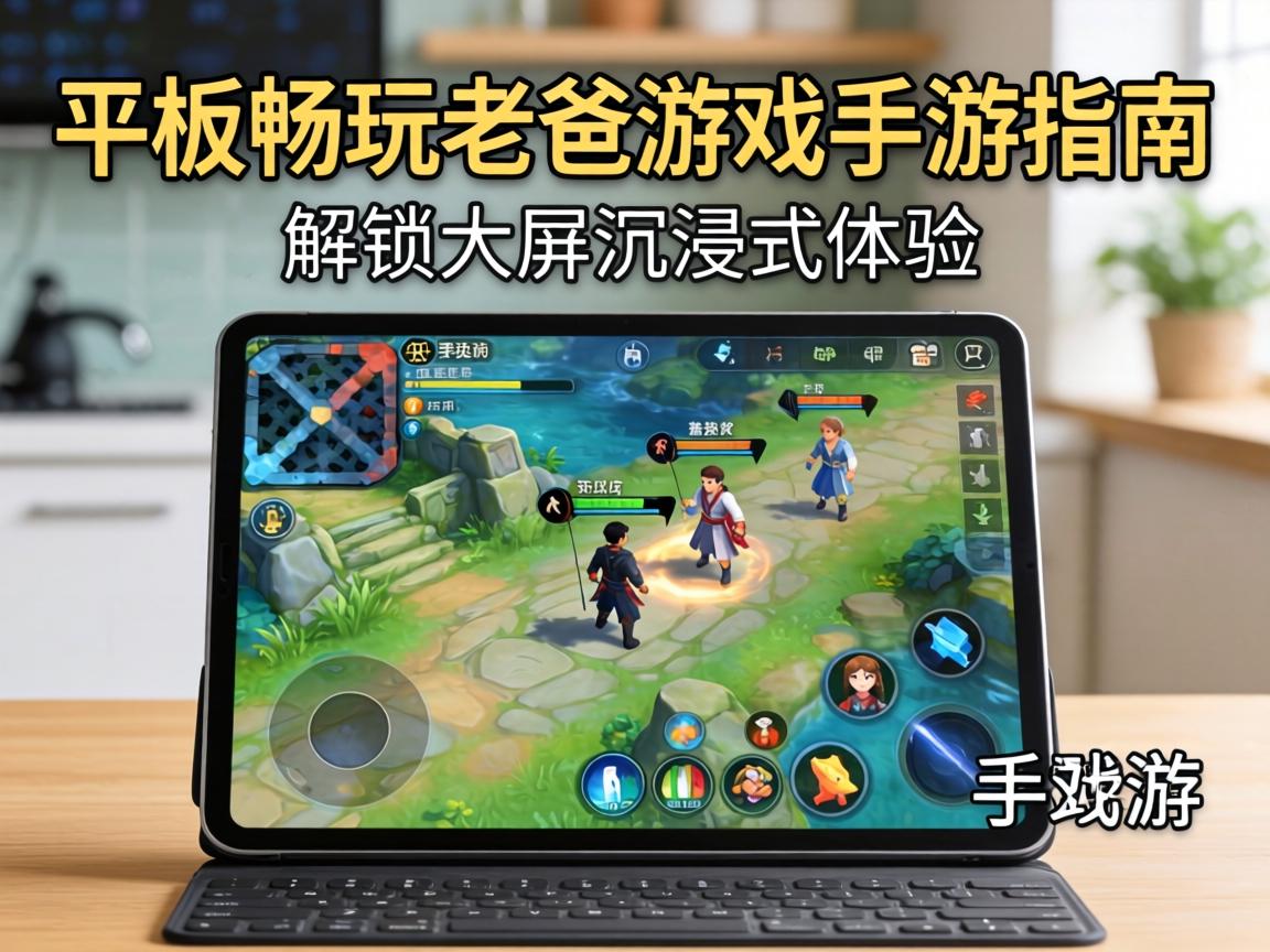 平板畅玩老爹游戏手游指南，解锁大屏沉浸式体验