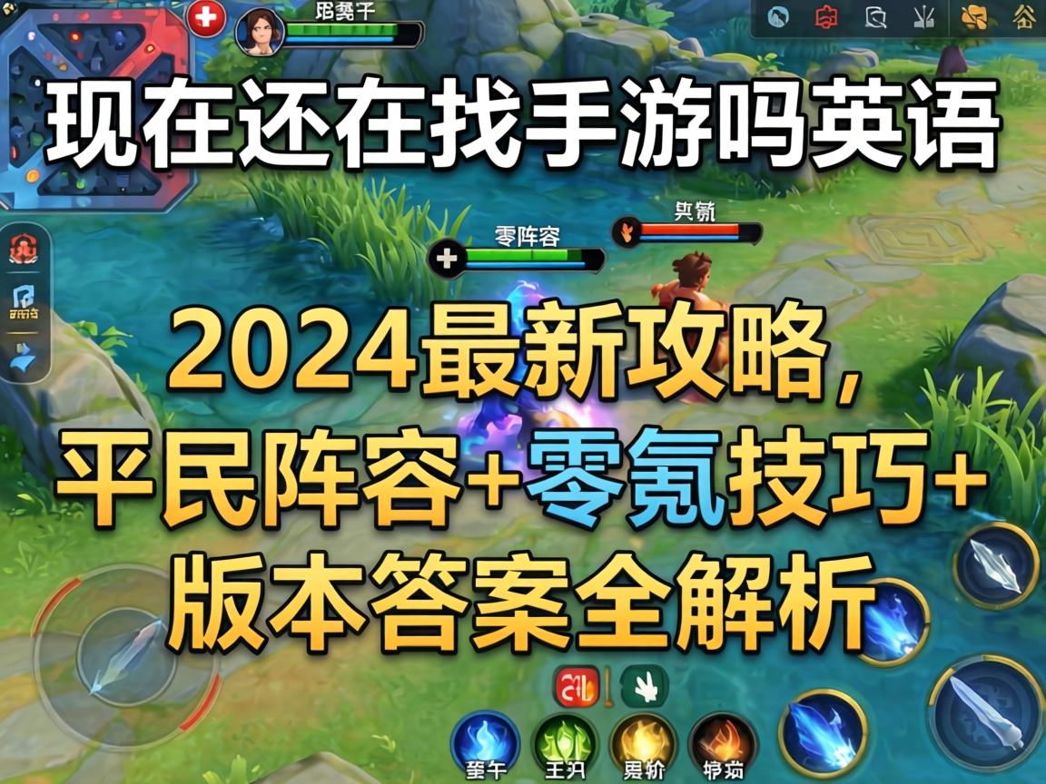 现在还在找手游吗英语？2024最新攻略，平民阵容+零氪技巧+版本答案全解析