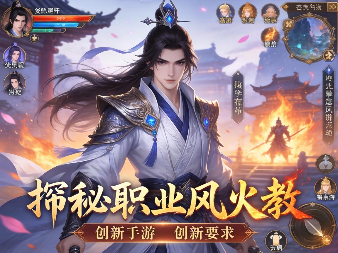 探秘职业风火教，一款融合武侠与奇幻元素的创新手游