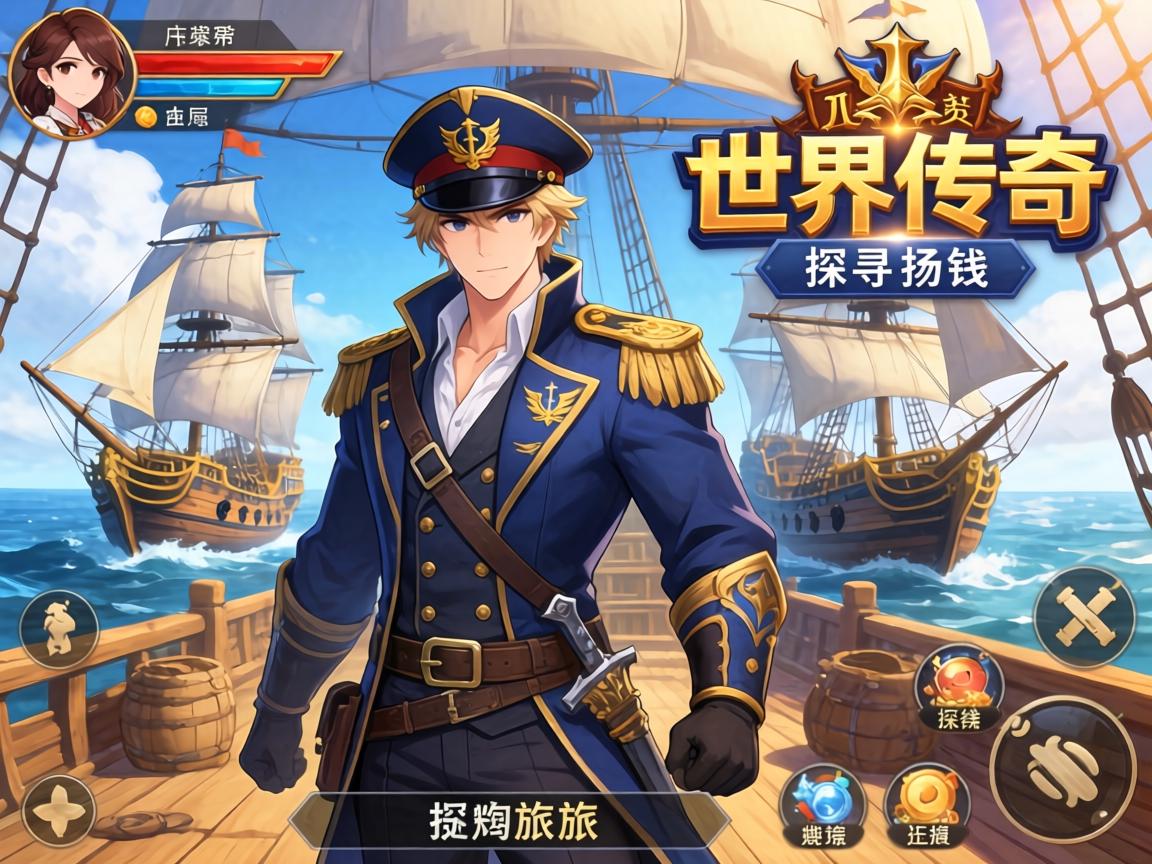 手游世界中的船长传奇，探寻那些扬帆起航的冒险之旅