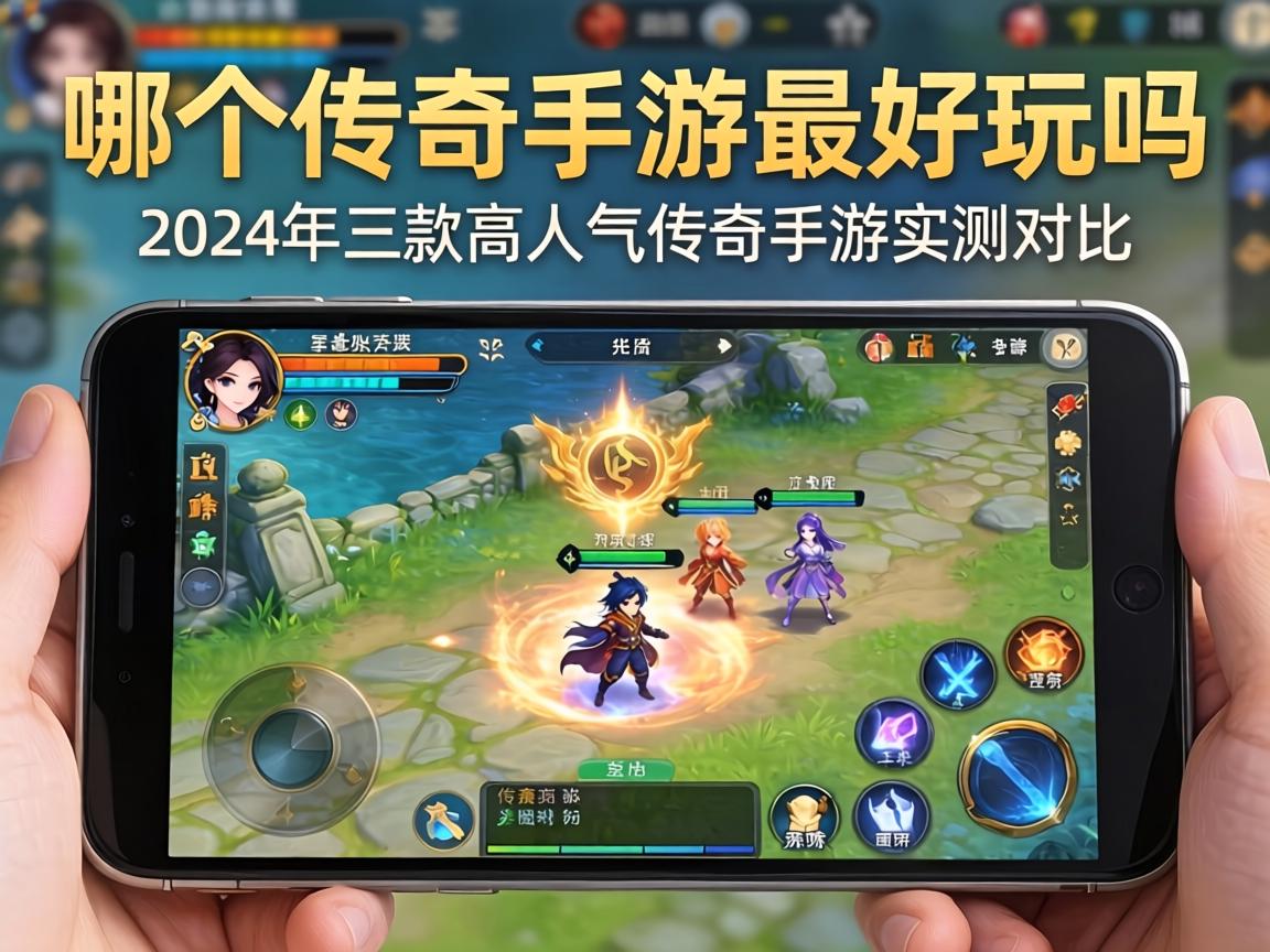 哪个传奇手游最好玩吗？2024年三款高人气传奇手游实测对比