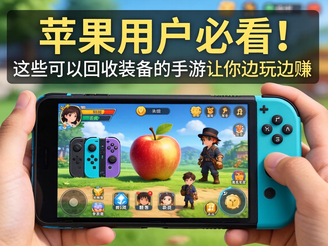 苹果用户必看！这些可以回收装备的手游让你边玩边赚