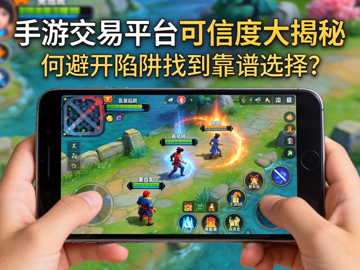 手游交易平台可信度大揭秘，如何避开陷阱找到靠谱选择？