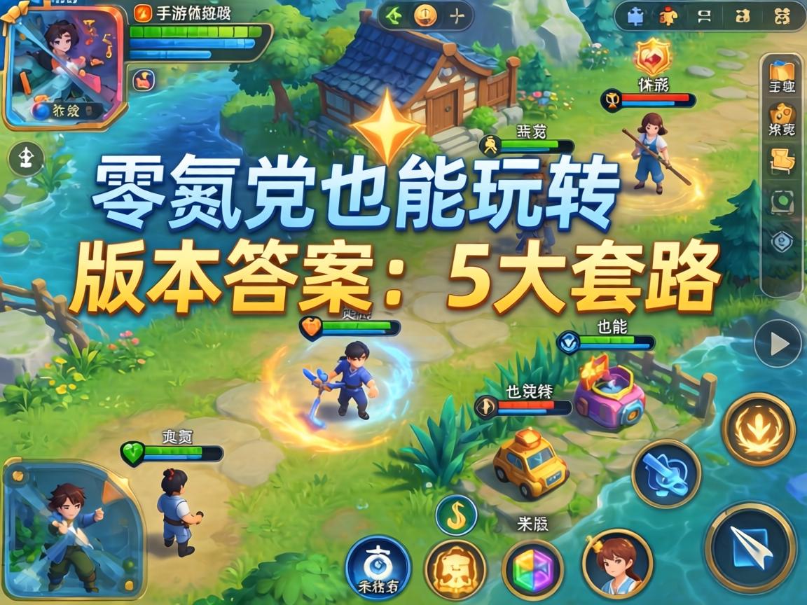 手游体验深度攻略，零氪党也能玩转版本答案的5大套路