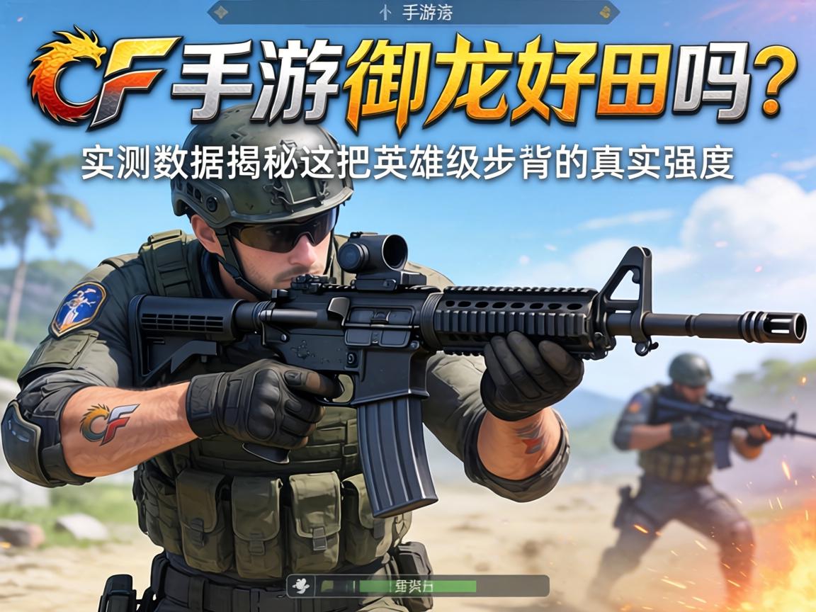 CF手游御龙好用吗？实测数据揭秘这把英雄级步枪的真实强度