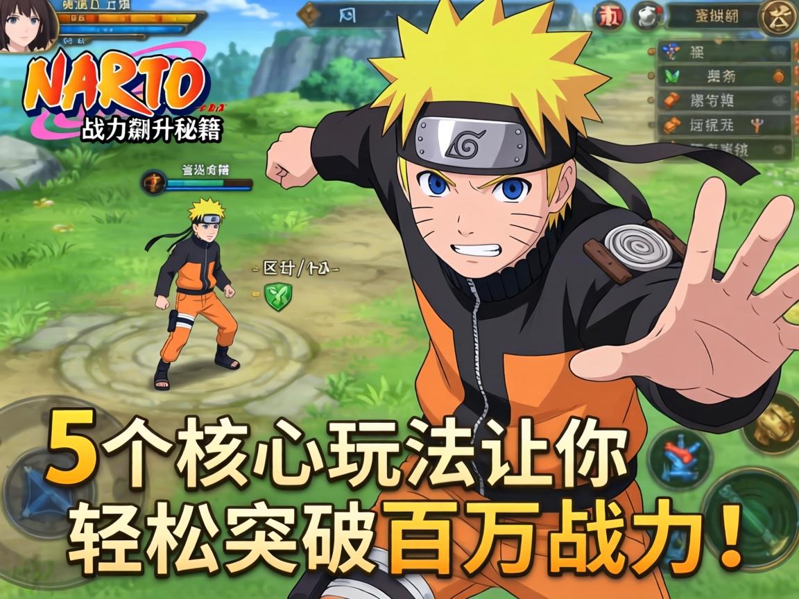 火影手游战力飙升秘籍，这5个核心玩法让你轻松突破百万战力！