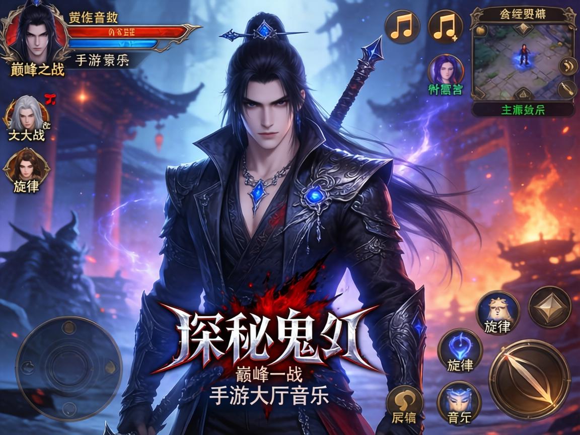 探秘鬼泣-巅峰之战手游大厅音乐，神秘旋律背后的故事