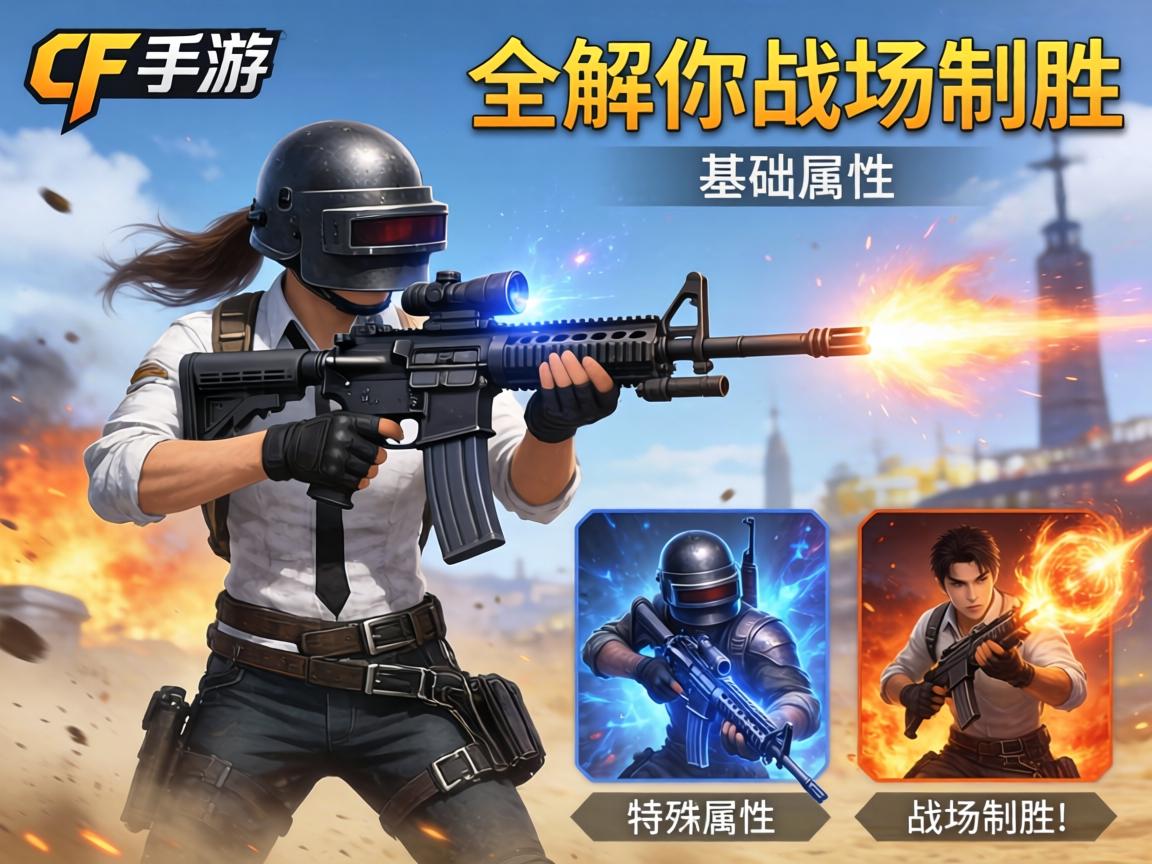 CF手游武器效果全解析，从基础属性到特殊技能，助你战场制胜！