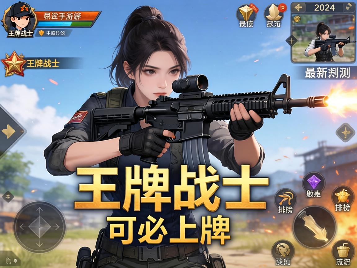 王牌战士可以上牌吗手游最新实测，2024年射击手游排行榜深度对比