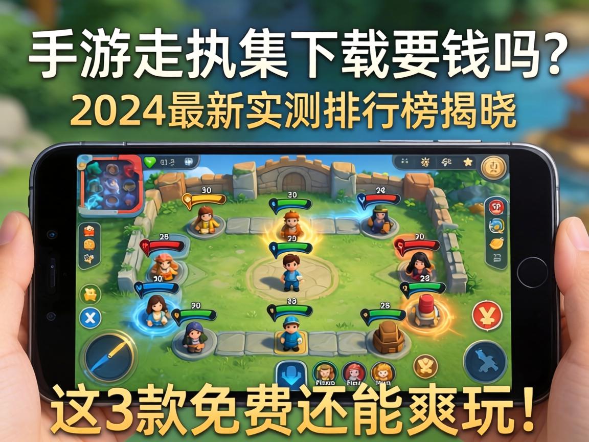 手游自走棋下载要钱吗？2024最新实测排行榜揭晓，这3款免费还能爽玩！