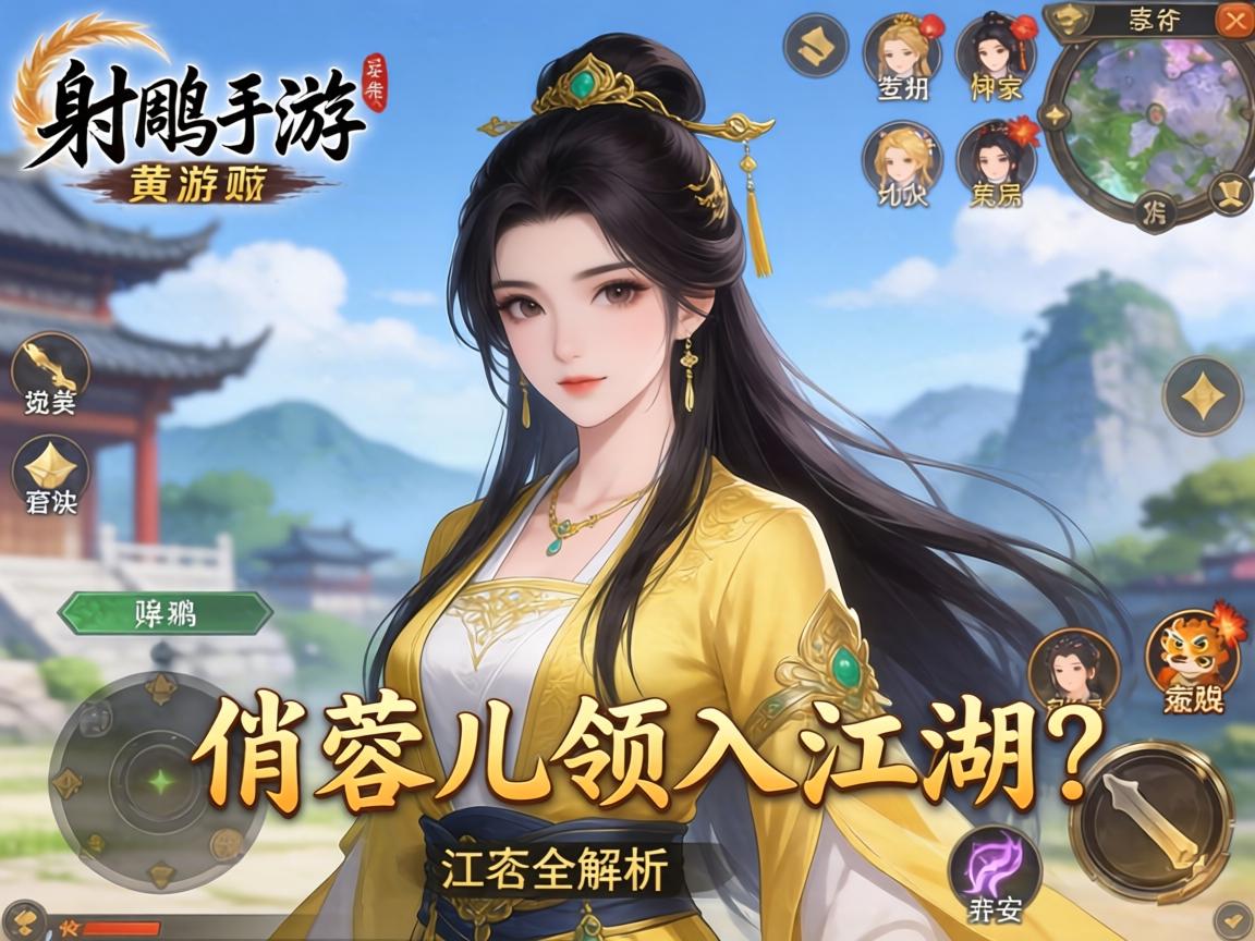 射雕手游黄蓉角色获取全解析，还能否将俏蓉儿领入江湖？