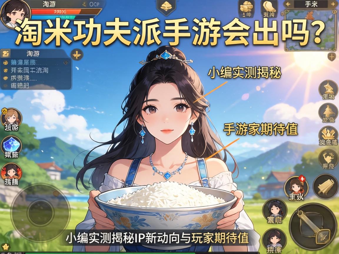 淘米功夫派手游会出吗？小编实测揭秘IP新动向与玩家期待值