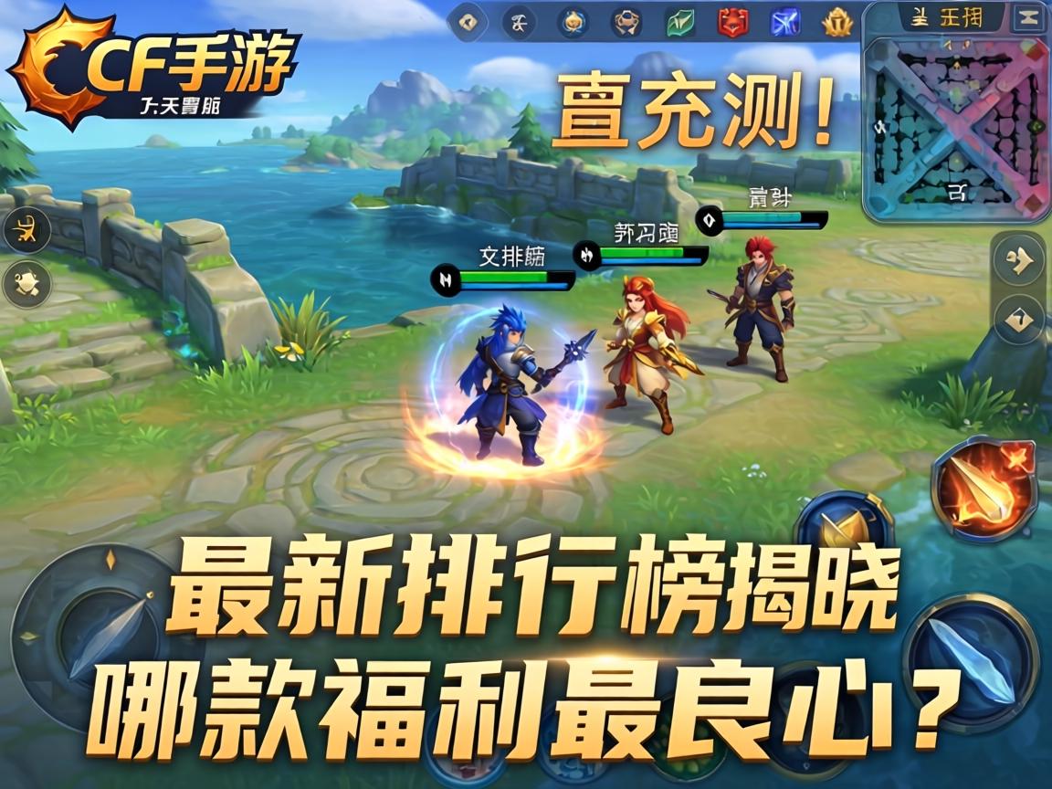 CF手游近期充值活动实测,最新排行榜揭晓,哪款福利最良心?