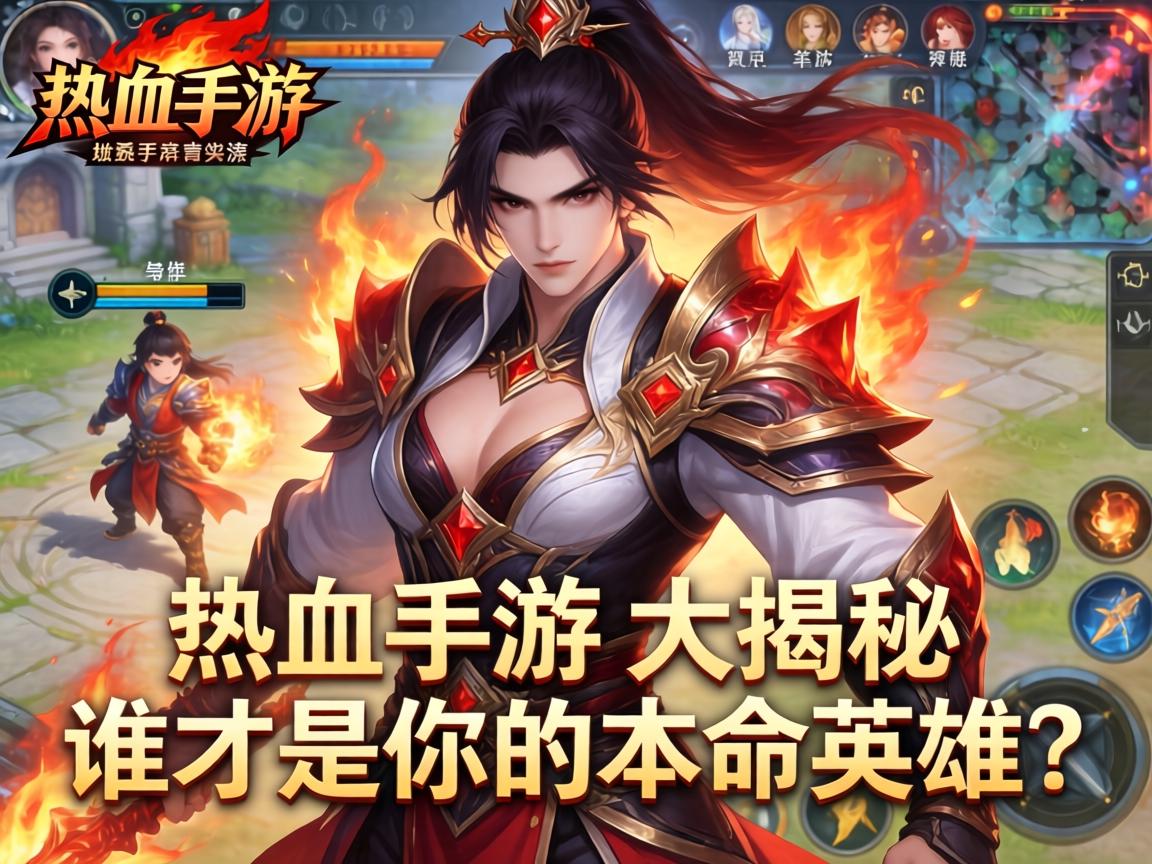 热血手游角色大揭秘,谁才是你的本命英雄?