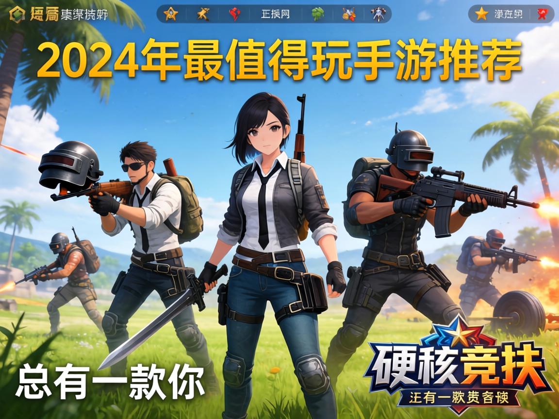2024年最值得玩的手游推荐,从开放世界到硬核竞技,总有一款适合你