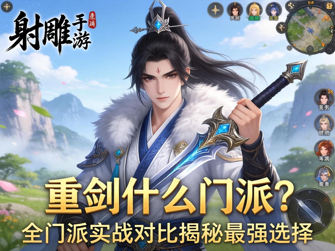 射雕手游重剑选什么门派？全门派实战对比揭秘最强选择