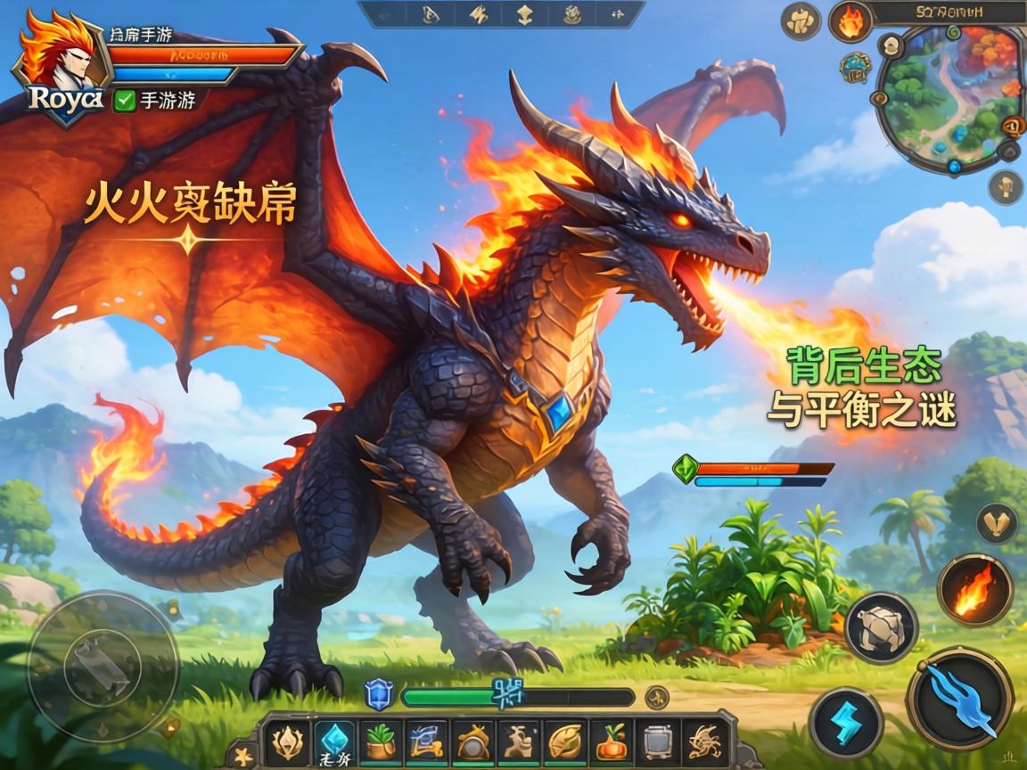 方舟手游，火龙缺席背后的生态与平衡之谜