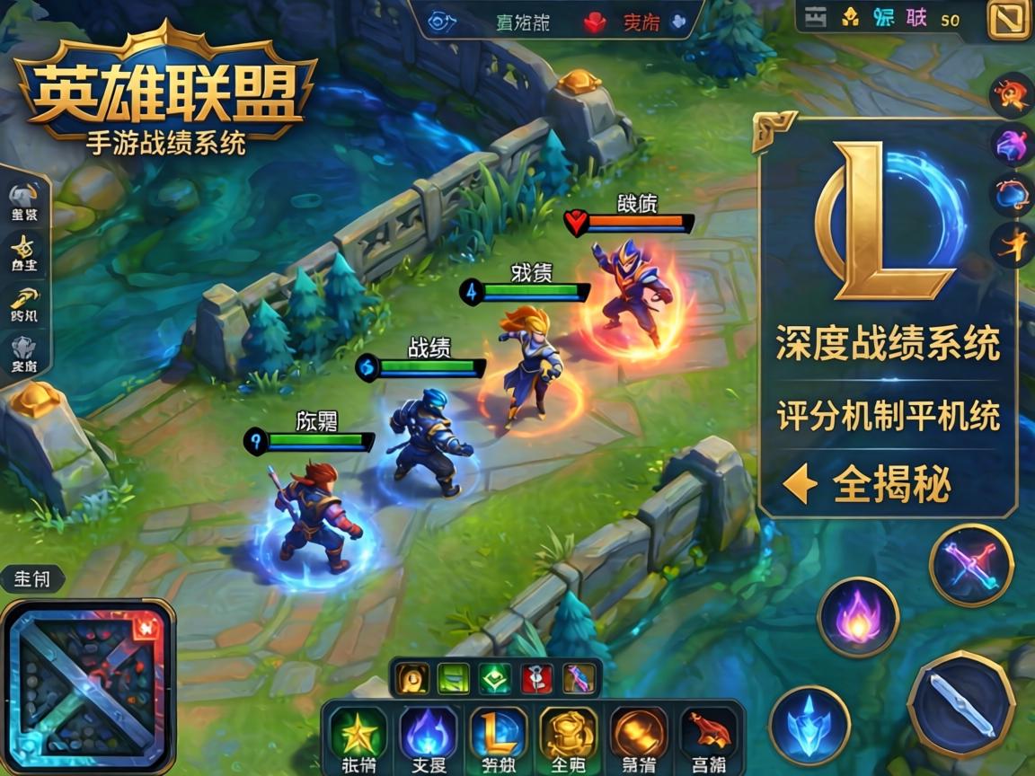 深度解析英雄联盟手游战绩系统，评分机制全揭秘