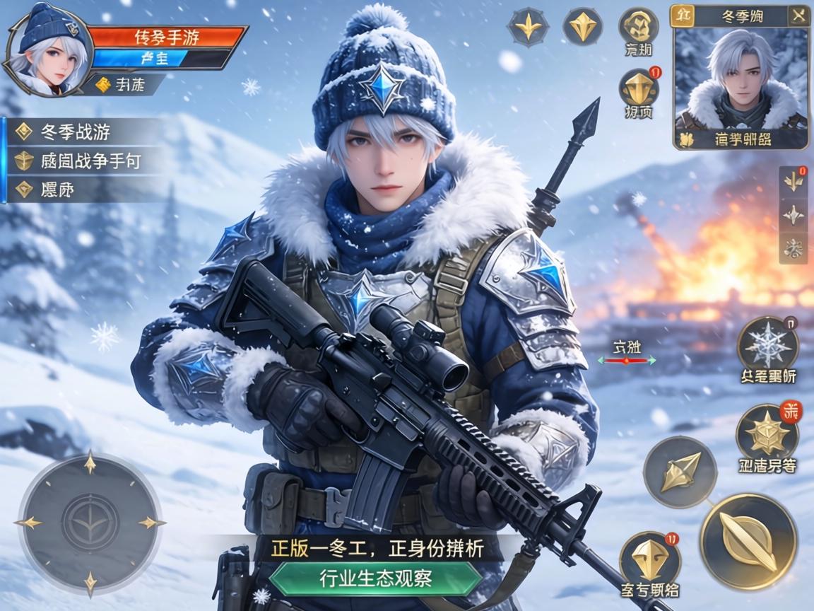 冬季战争手游，正版身份辨析与行业生态观察