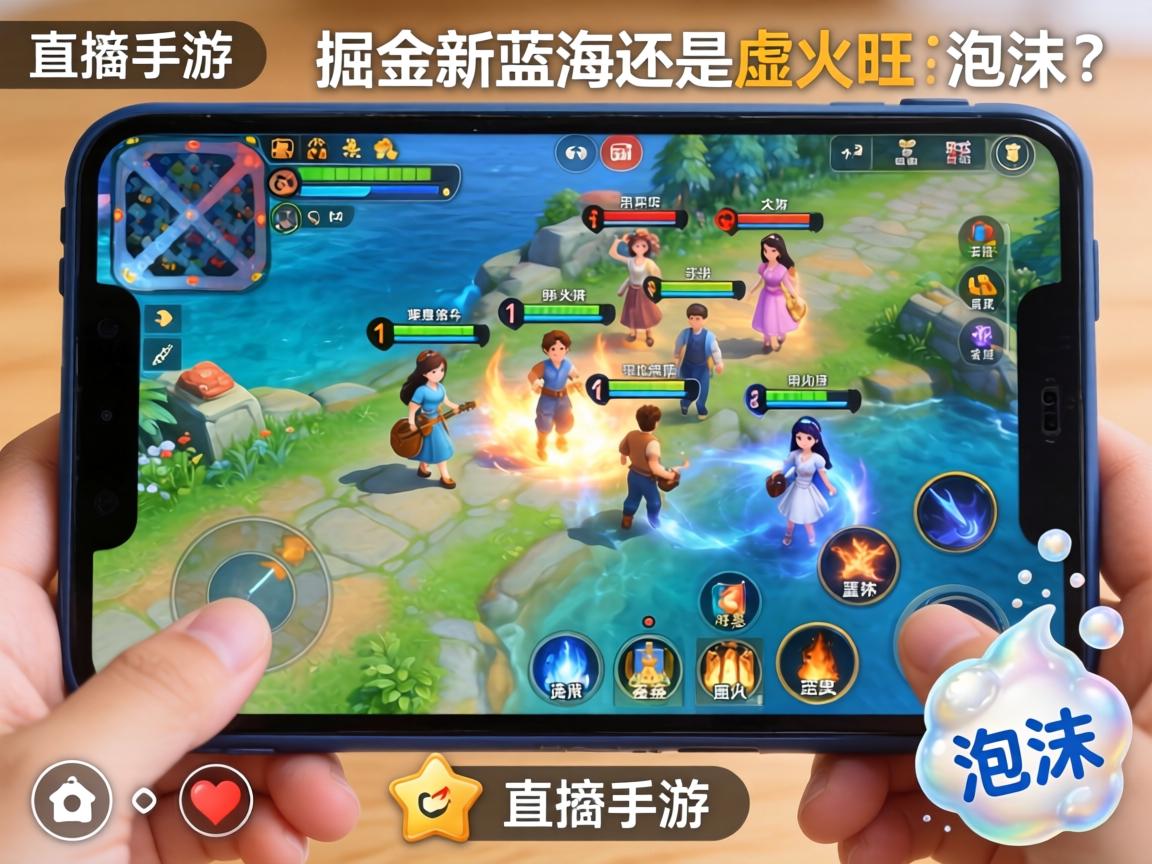 手游游戏直播，是掘金新蓝海还是虚火过旺的泡沫？