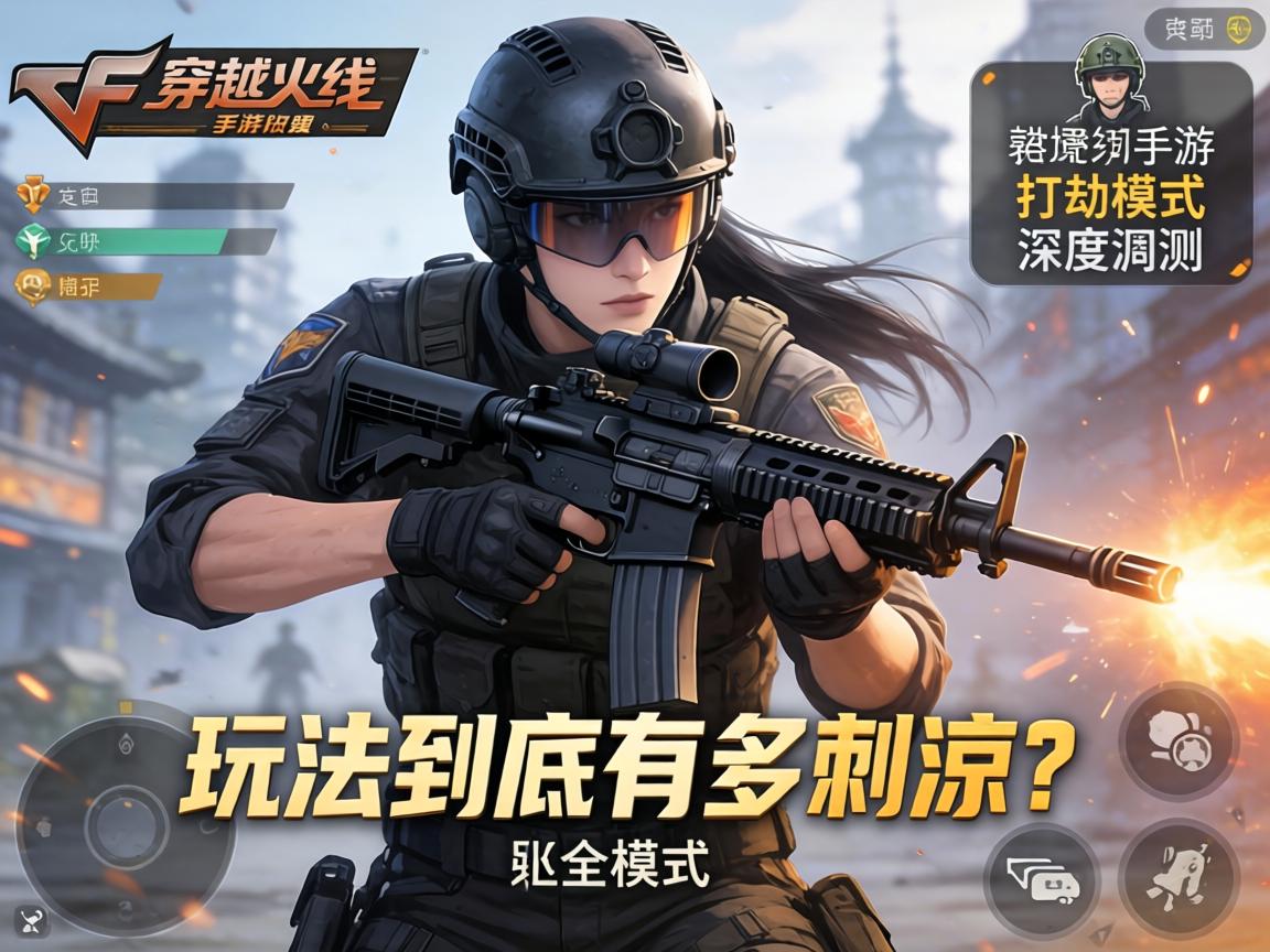 穿越火线手游打劫模式深度实测，这玩法到底有多刺激？