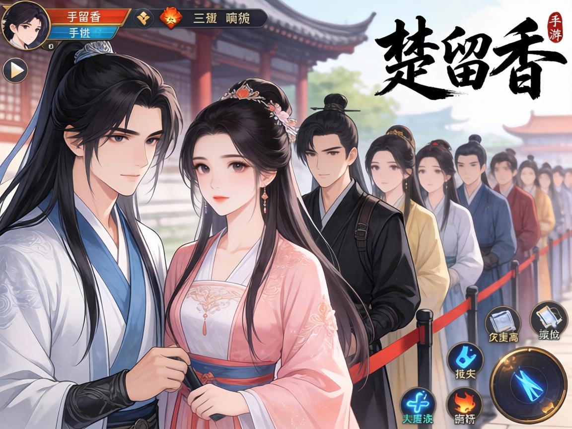 楚留香手游排队现象深度解析，热度、技术与人性的三重交响