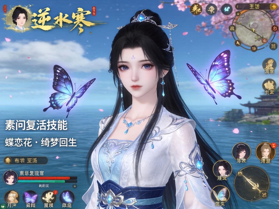 探秘逆水寒手游素问复活技能,蝶恋花·绮梦回生