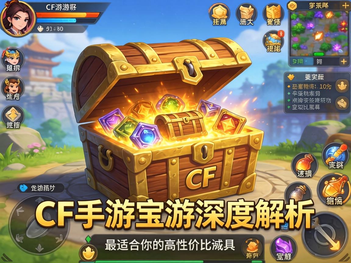 CF手游西游宝箱深度解析，如何选择最适合你的高性价比道具？
