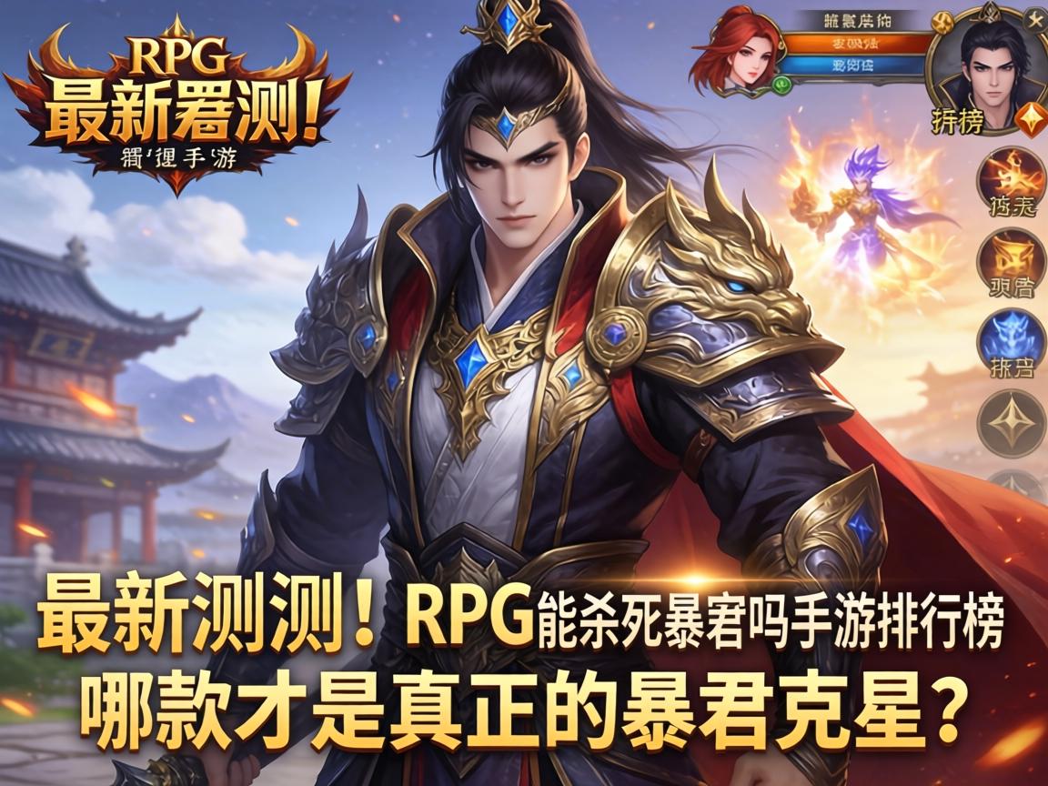 最新实测！RPG能杀死暴君吗手游排行榜，哪款才是真正的暴君克星？