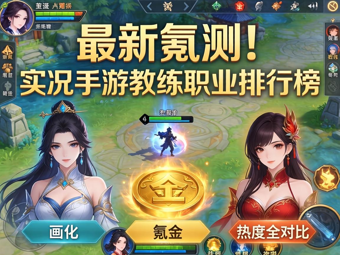 最新实测！实况手游教练职业排行榜，画质、氪金、热度全对比