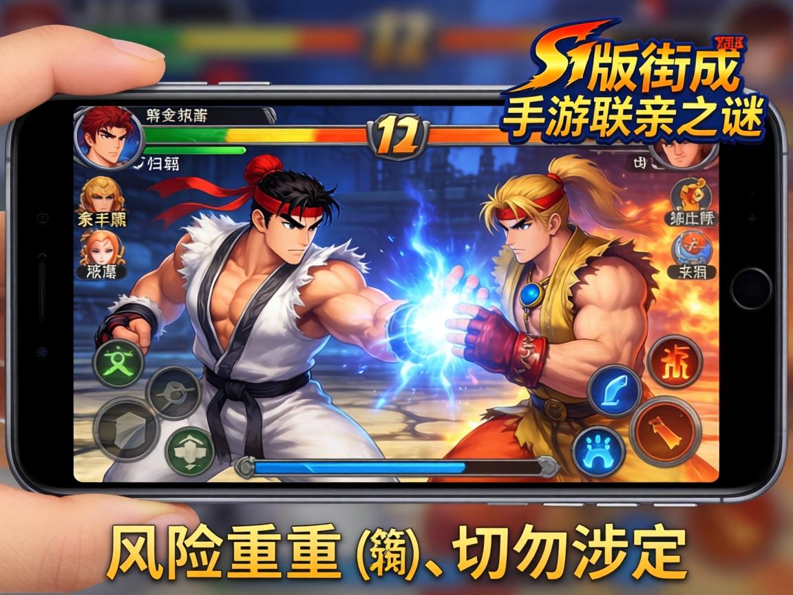 盗版街霸手游联机之谜，风险重重，切勿涉足