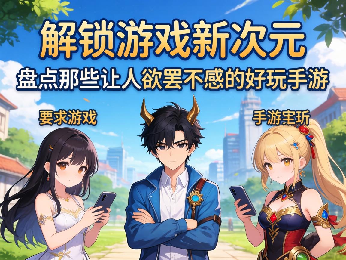 解锁游戏新次元，盘点那些让人欲罢不能的好玩手游