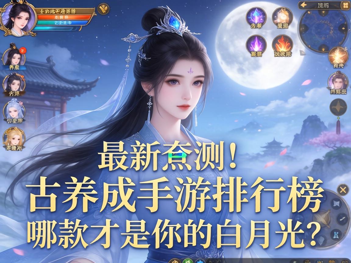 最新实测!古风养成手游排行榜,哪款才是你的白月光?