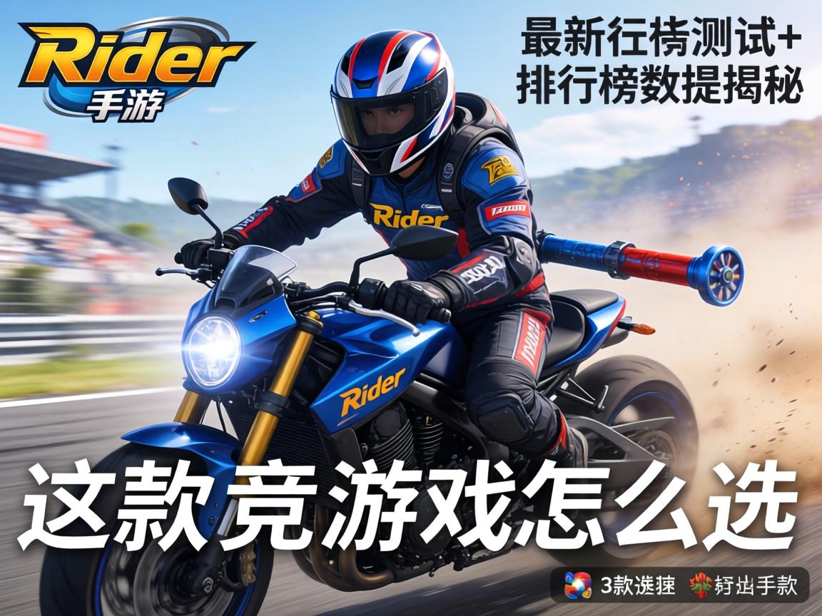 代号Rider是手游吗?最新实测+排行榜数据揭秘,这3款竞速游戏怎么选?