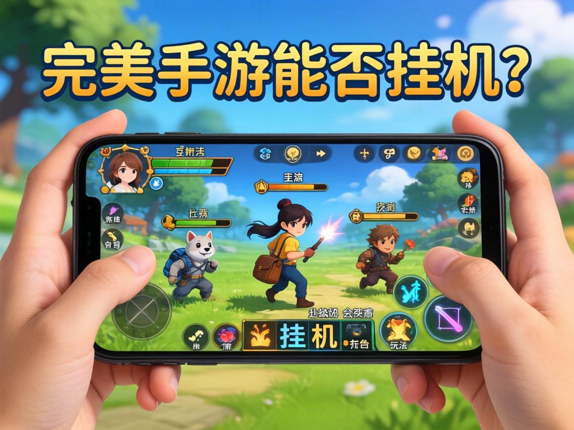 完美手游能否挂机?深度解析挂机玩法与游戏生态的平衡之道