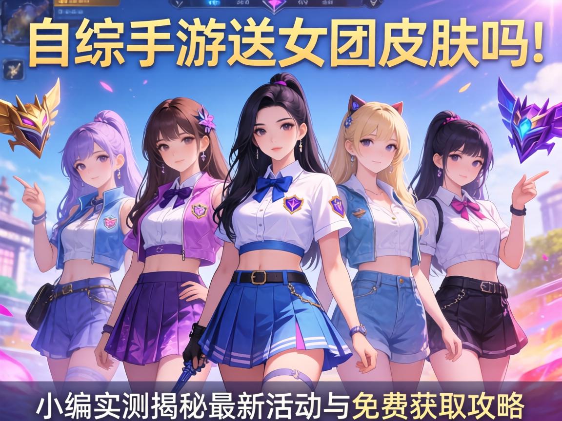 LOL手游送女团皮肤吗?小编实测揭秘最新活动与免费获取攻略