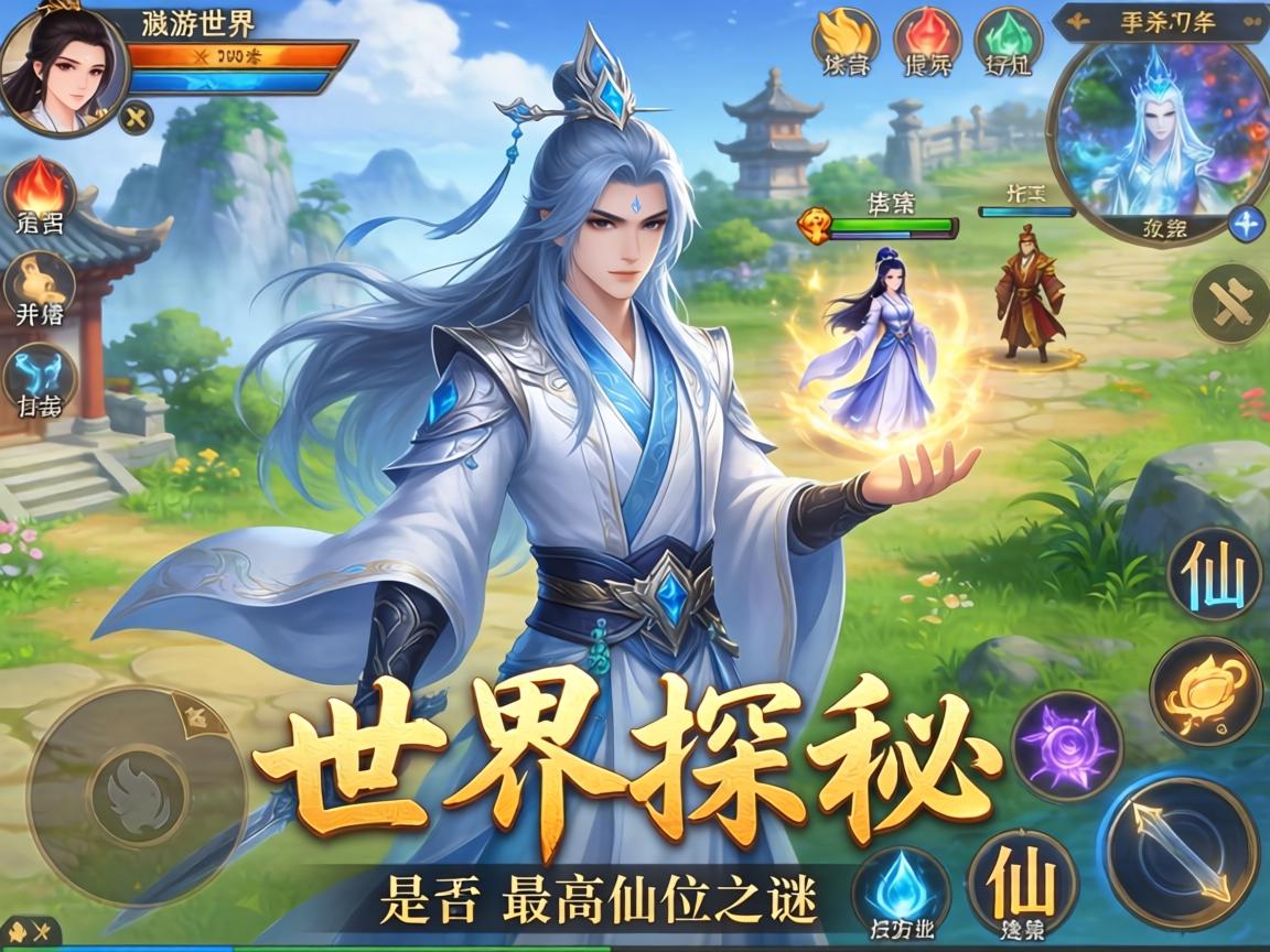 手游世界探秘,地仙是否为最高仙位之谜