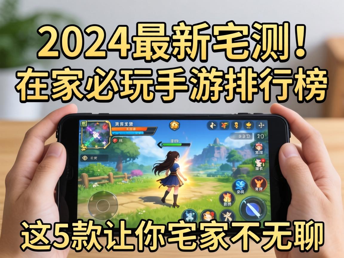 2024最新实测!在家必玩手游排行榜,这5款让你宅家不无聊