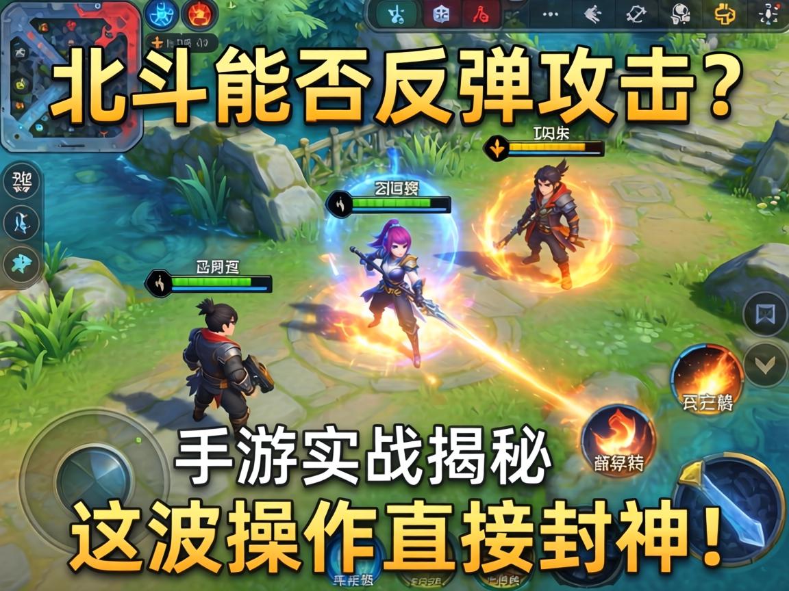 北斗能否反弹攻击？手游实战揭秘，这波操作直接封神！