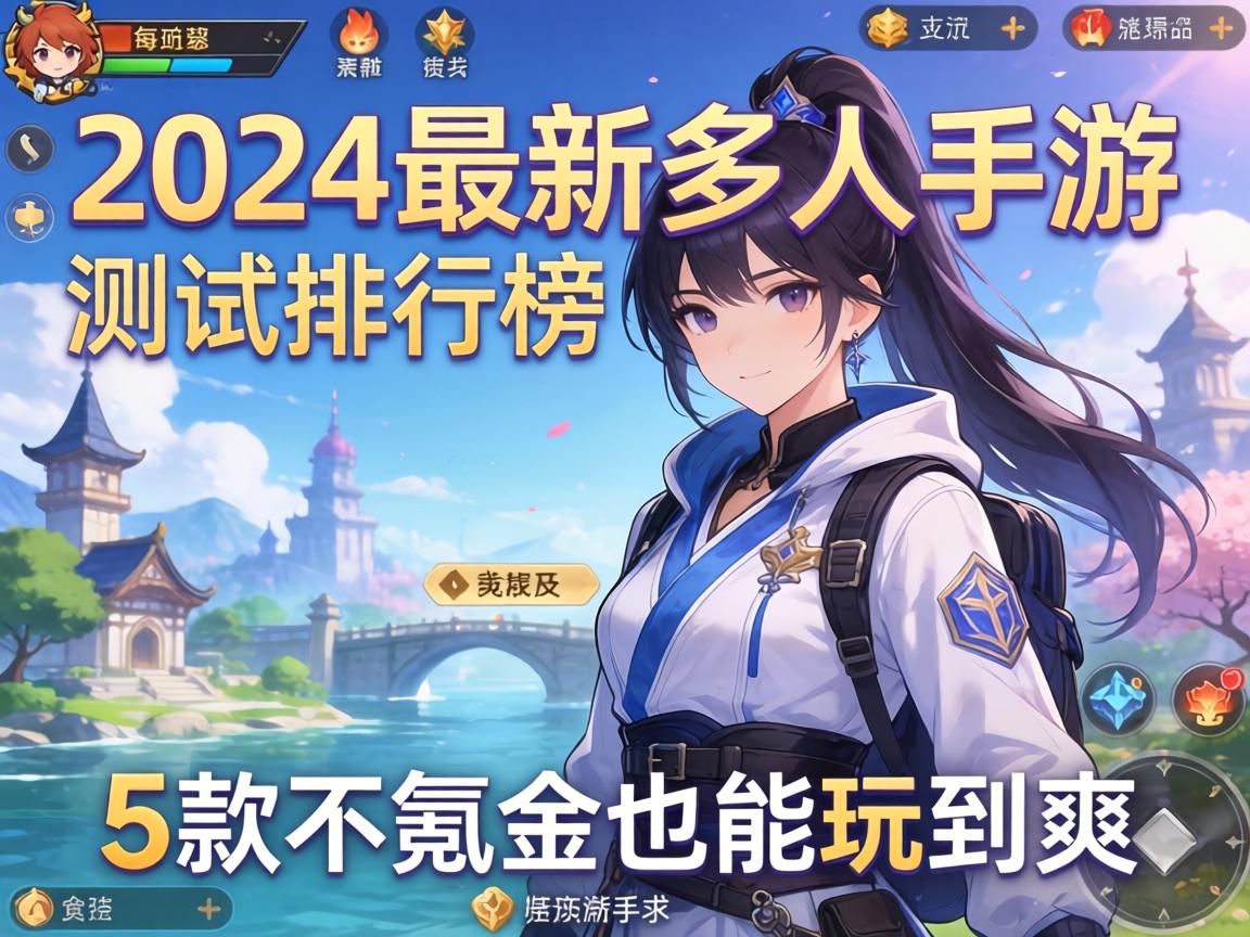 2024最新多人手游实测排行榜，这5款不氪金也能玩到爽