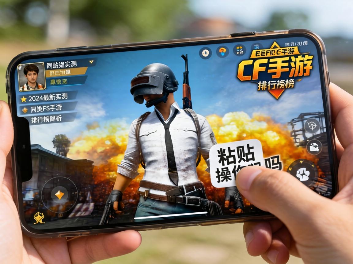 CF手游可以粘贴操作吗？2024最新实测与同类FPS手游排行榜解析
